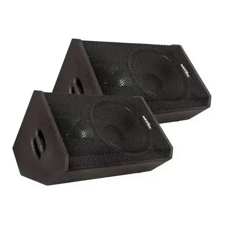 Kit Ativa + Passiva 8'' Caixa Palco 225w Rms Monitor Retorno