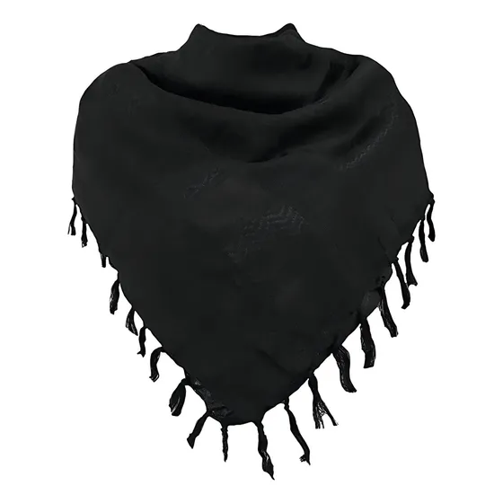 Shemagh Pañuelo Tactico Militar Bufanda Airsoft Paintball Color Negro