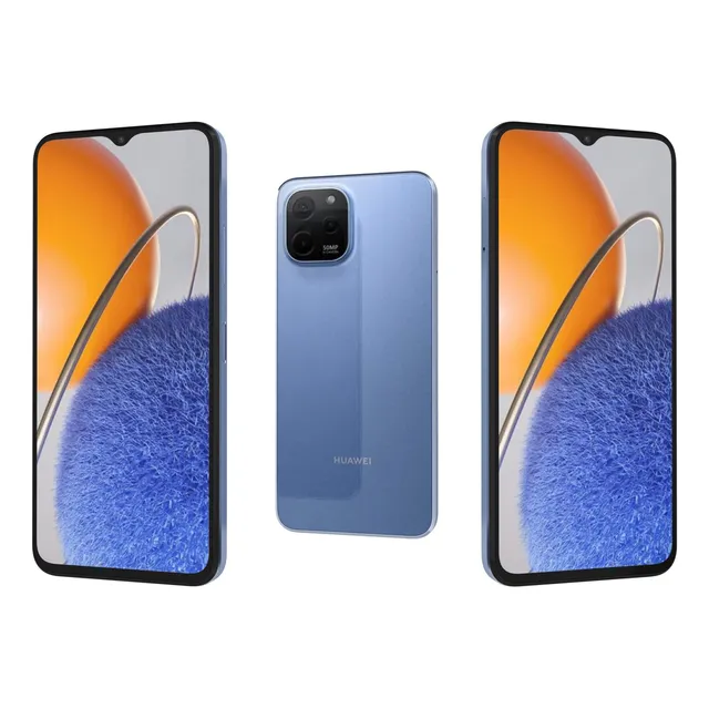 Celular Huawei Nova Y61 6.52 Hd+ Lte 128 Y 8gb Ram Supercarga 22.5w Nfc Garantía Nacional Sellados