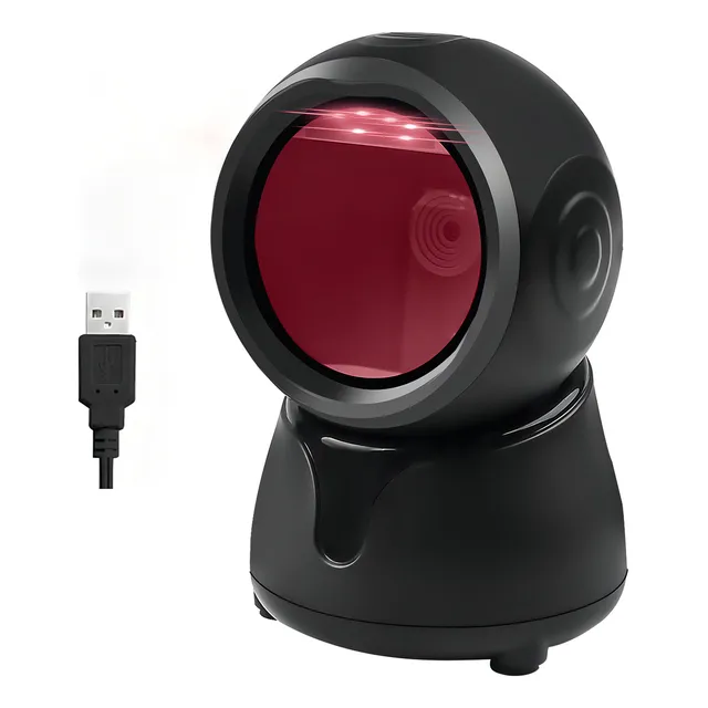 Lector de código de barras con soporte Shawty S0023 USB 2D 5V negro