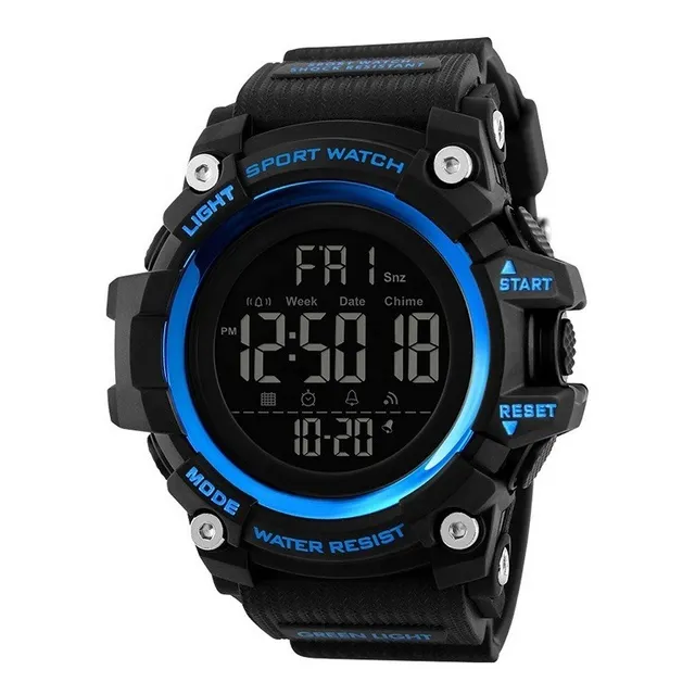 Reloj Skmei 1384 Negro Azul Deportivo Digital