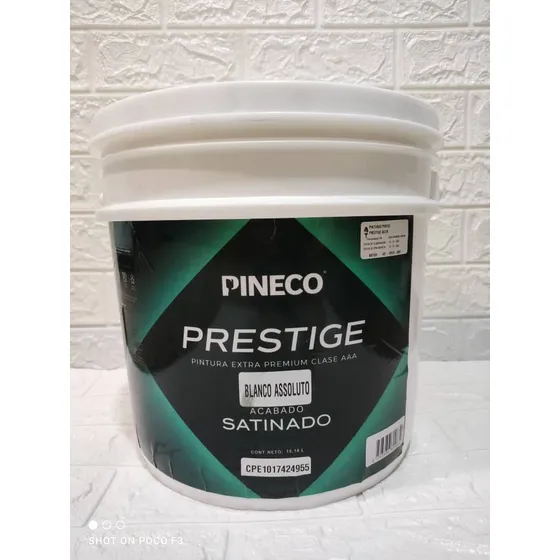 Pintura Clase Aaa Pineco Brillo De Seda 