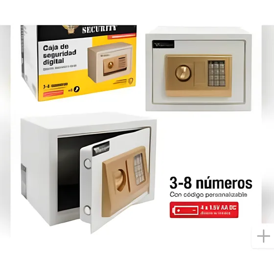 Caja De Seguridad Digital Security Código Personalizable,