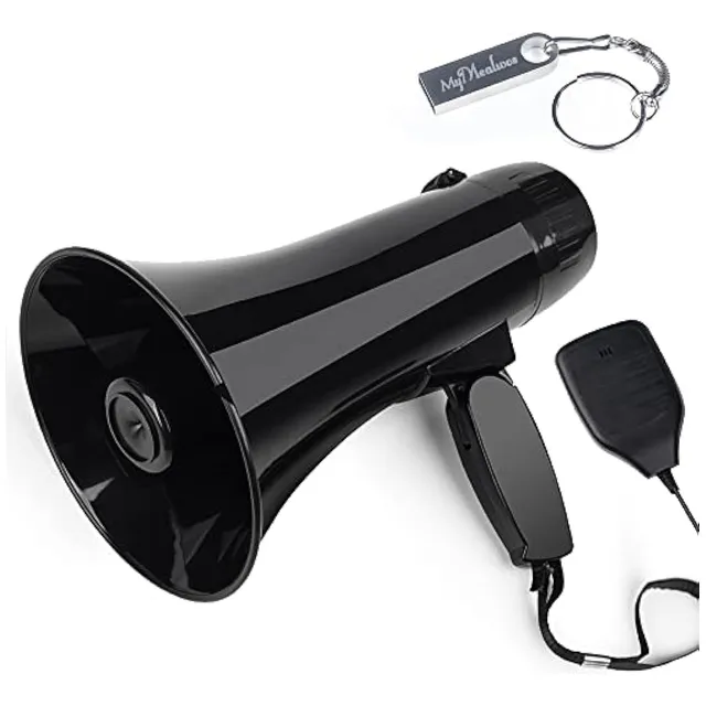 Mymealivos Altavoz Portátil De Megáfono De 35