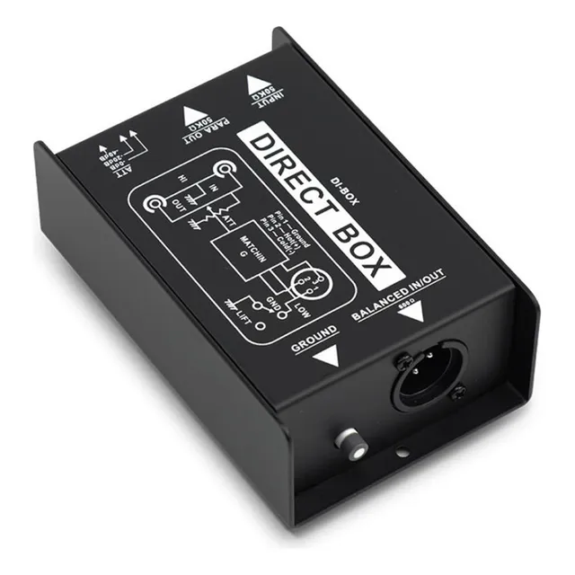 Aislador De Audio Efector Di Caja Directa Pasiva