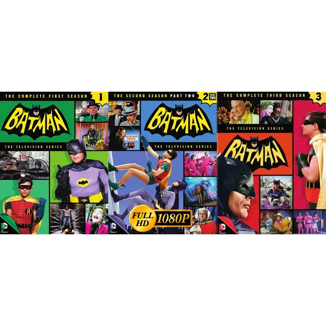 Batman 1966 Serie Completa - Calidad Full Hd Español Latino