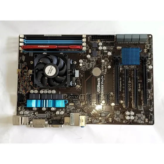 Combo Asrock Workstation Fm2a88x Pro3+ P2.00 A4-7300 8gb