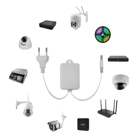 Fonte Genérica 12v-2a Para Câmera Ip De Segurança Fita Led