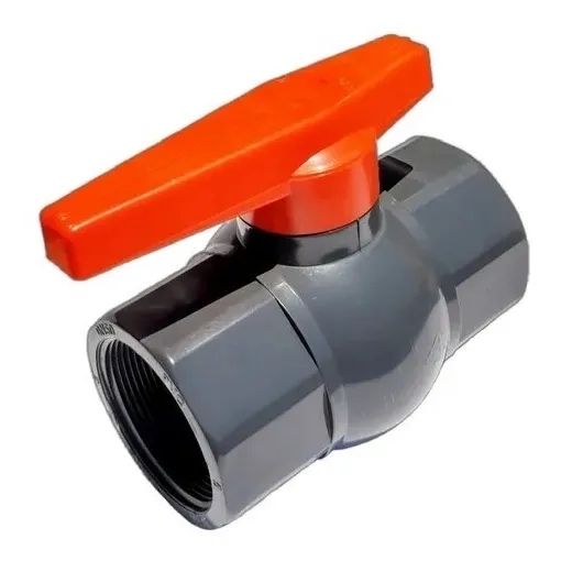 Llave De Paso Valvula Pvc 2 Pulgadas Rosca Tienda