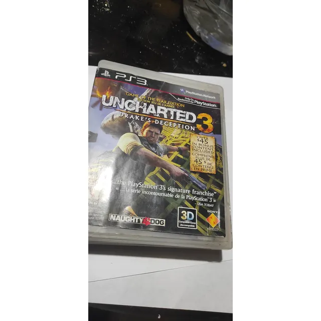 Uncharted 3 Ps3 Vídeo Juego Original Playstation