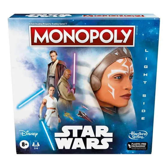 Hasbro Gaming Monopoly: Juego De Mesa Star Wars Light Side Y