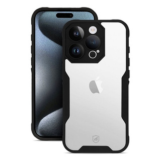 Capa Para iPhone 15 Pro - Dual Sense Preta - Gshield Capa Para iPhone 15 Pro - Dual Sense Preta - Gshield