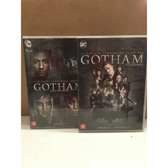 Gotham 1° E 2° Temporada Completa Dvd Original Usado Dublado