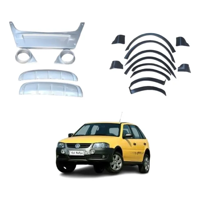 Kit Gol Rallye Saia Moldura E Apliques Saveiro, Parati G4 Vw