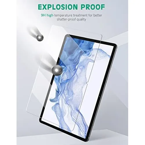 2 Protector Pantalla Para Samsung Galaxy Tab S8 Plus S7