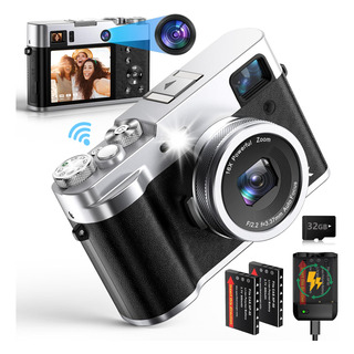 Video Cámara Digital 5k Wifi Webcam P/ Youtube Principiantes Video Cámara Digital 5k Wifi Webcam P/ Youtube Principiantes