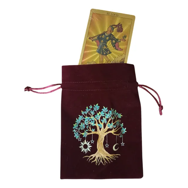 Cartas Tarot Premium Gold Español-inglés