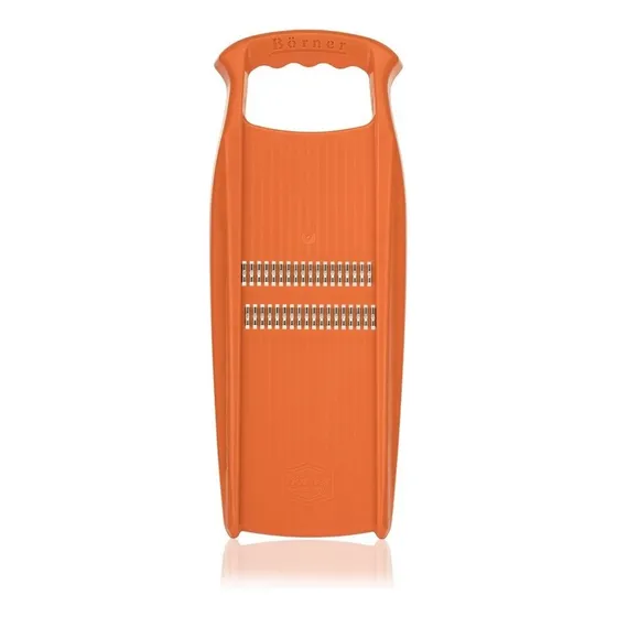Mandolina Rallador Hilador De Verduras Vegetales Borner Roko Color Naranja