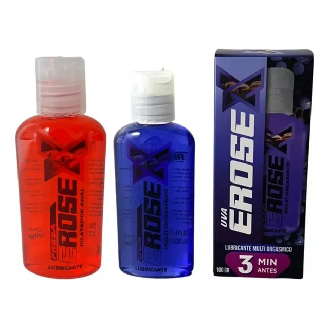 Lubricante Intimo Multiorgásmico + Dilatador Anal Erosex