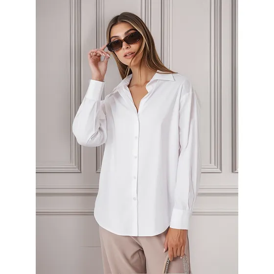 Camisa De Mujer Mochi Manga Larga