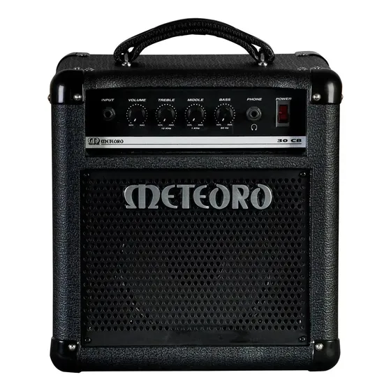 Amplificador Meteoro Thor Cb 30 Cb30 30w Para Baixo Cubo Cor