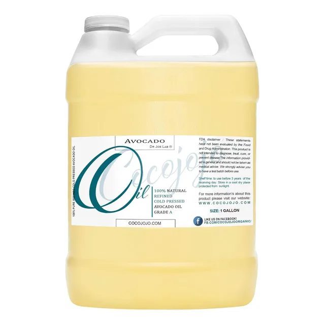 Aceite De Aguacate Puro, Refinado, Sin Olor, Grado A Premium