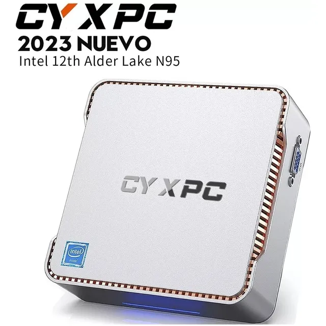 Mini PC CYXPC Mini Pc GK3PLUS(N95 16+512) 12th Intel Alder Lake- N95 - 16GB de RAM - 512GB - 12V