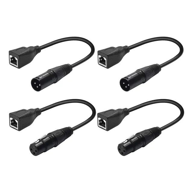 Cable Adaptador Xlr Rj45 De 3 Pines, Xlr Macho De 3 Pines A 