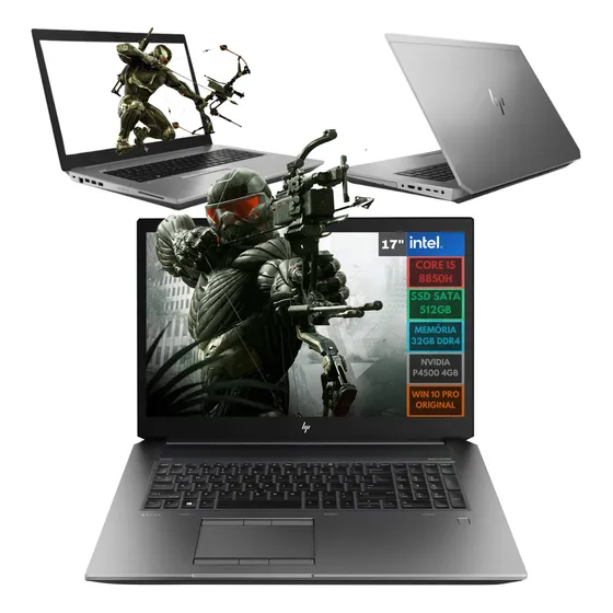 Notebook Profissional Gamer I7 Ssd 512gb 32gb Video Nvidia N