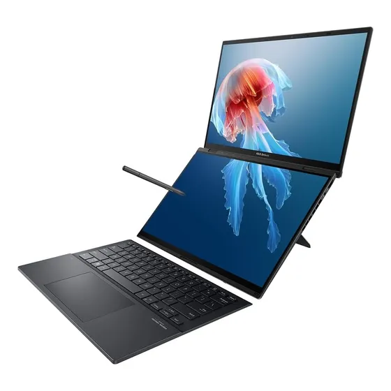 Portátil Zenbook Duo Dual De 14 Con Pantalla Táctil Oled 3k