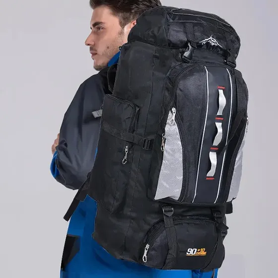 Mochila de Trekking Cleber de 90 L, Impermeable para Montaña y Senderismo