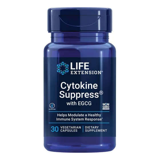 Suplemento Life Extension Cytokine Suppress Con Huevo 30 Cáp