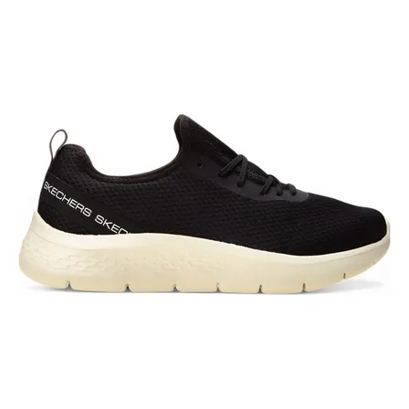 Tênis Masculino Go Walk Flex Skechers Preto Lisa 43 Br