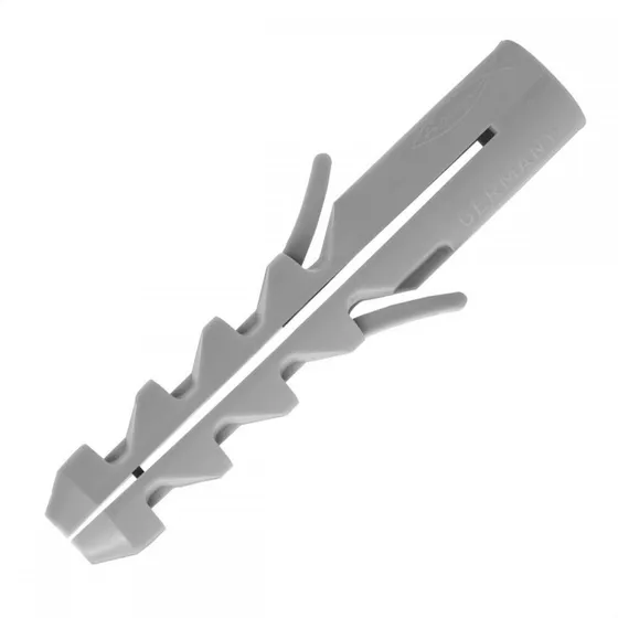 Bucha Nylon S6 Fischer 6mm Universal - 100 Peças