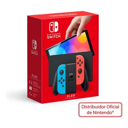 Nintendo Switch OLED Neon - Excelente (Reacondicionado)