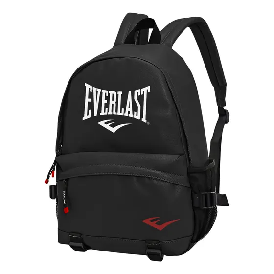 Mochila Porta Notebook Paseo Reforzado Everlast Acolchado Color Negro Diseño de la tela Liso