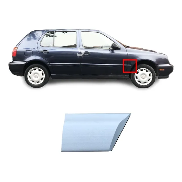 Bagueta Guardabarro Delantero Derecho Vw Golf 1995/98 5p