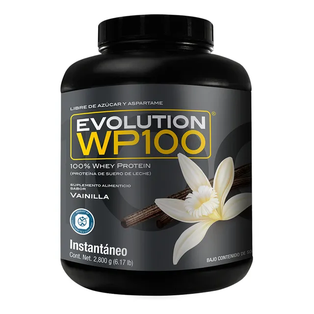 Proteina Suero De Leche (whey) Wp100 Evolution 2.8kg Sabores Sabor Vainilla