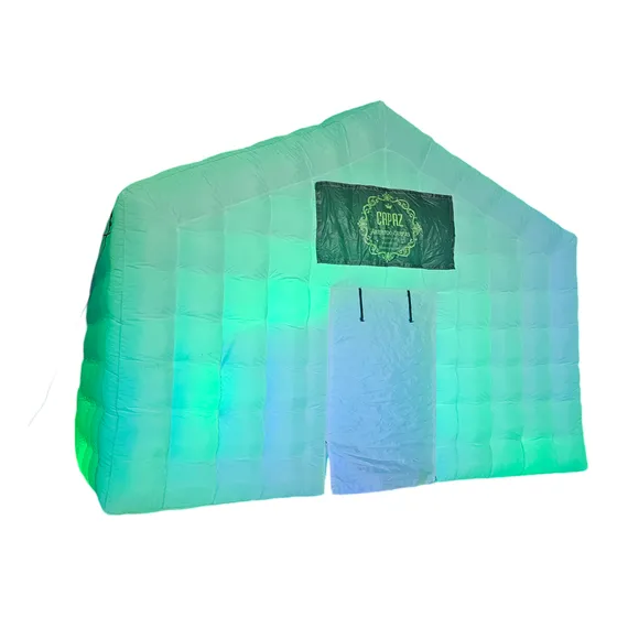 Arriendo Carpa Fiesta Cubo Inflable 8x5 60 Personas