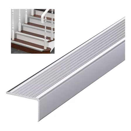 Antideslizante Nariz De Grada Aluminio Proteger 2 M 50x16mm