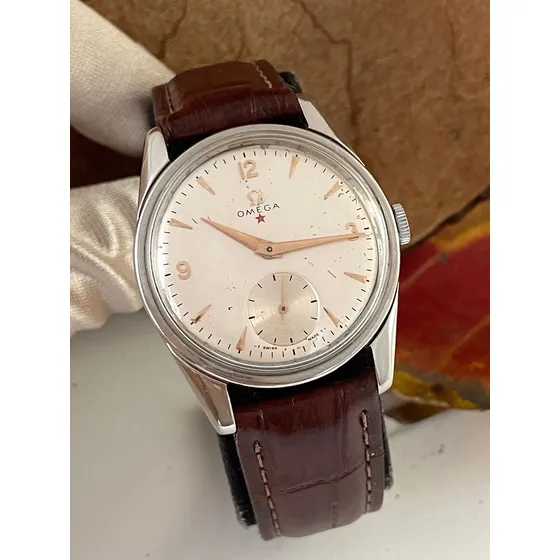 Relógio Omega Estrela Vermelha Cal 265 Icone Historico.