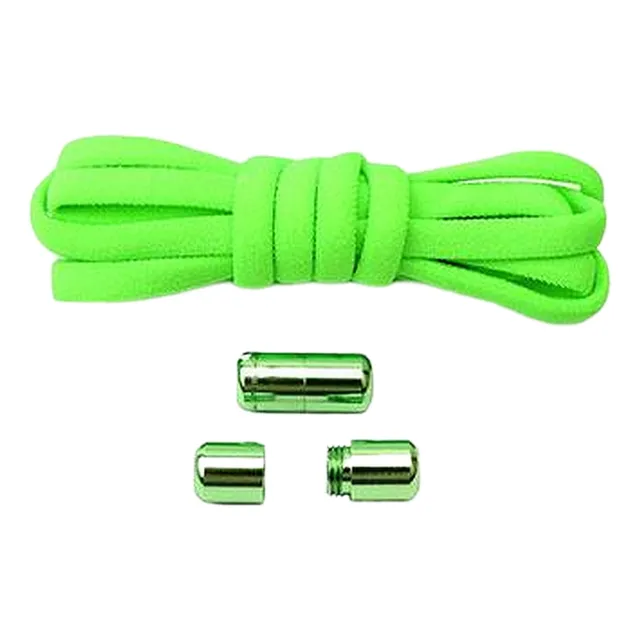 Pasador Zapatilla Elástico Seguro Verde Fluorescente D944