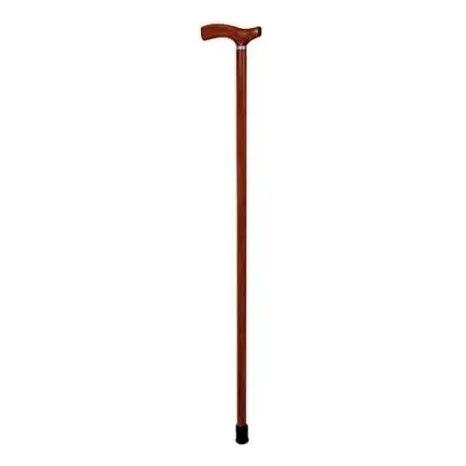 Bastón de madera ligero para ancianos con capacidad para hasta 90 kg Anvisa Color T22 Imbuia