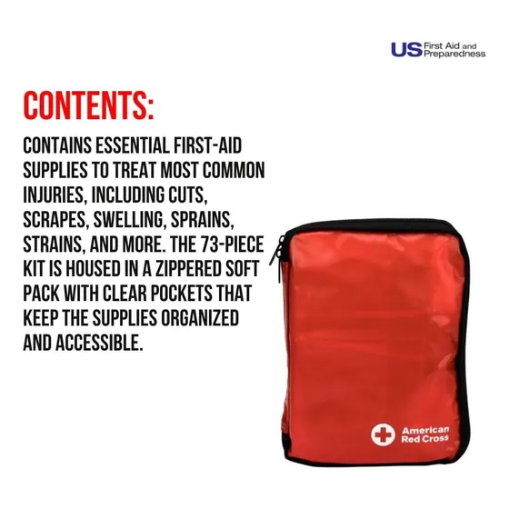Producto Con Licencia Oficial De La Cruz Roja Americana, Kit
