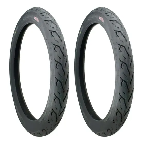 2 Pneu Kenda 2.50-18 Mandrakinho Modelo Fininho Titan 150 Cg