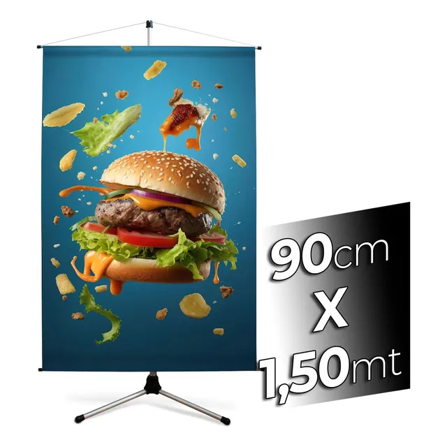  Pendon Con Tu Diseño 90 Cm X 1.50 Mtrs Banner 13oz. Caracas