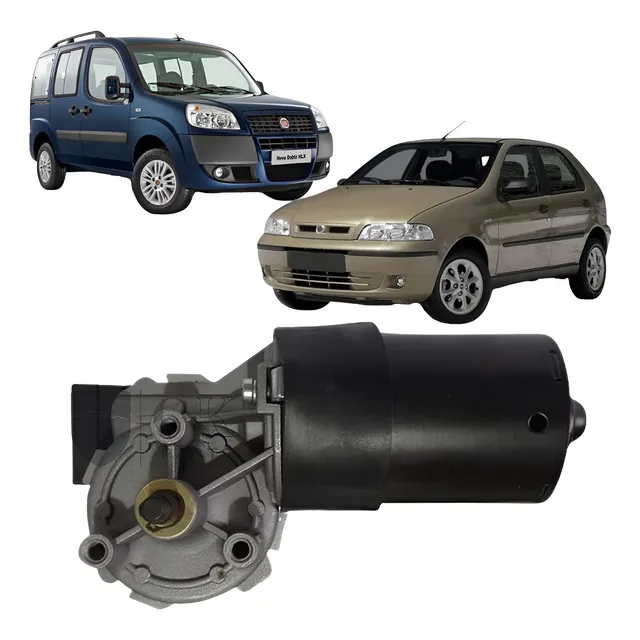 Motor Do Limpador De Para-brisa Dianteiro Fiat Doblo 2003