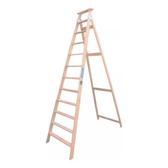 Escalera De Madera Familiar 12 Escalones - Colornet