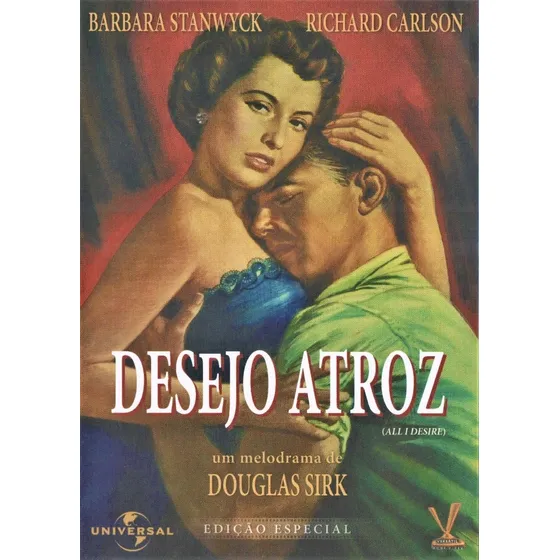 Desejo Atroz - Dvd - Barbara Stanwyck - Richard Carlson