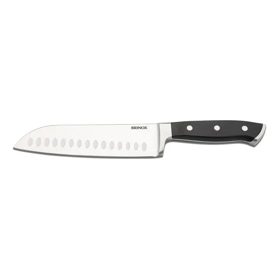 Faca Santoku Para Fatiar Ou Picar Infinity 31,4cm Brinox